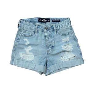 hollister denim shorts